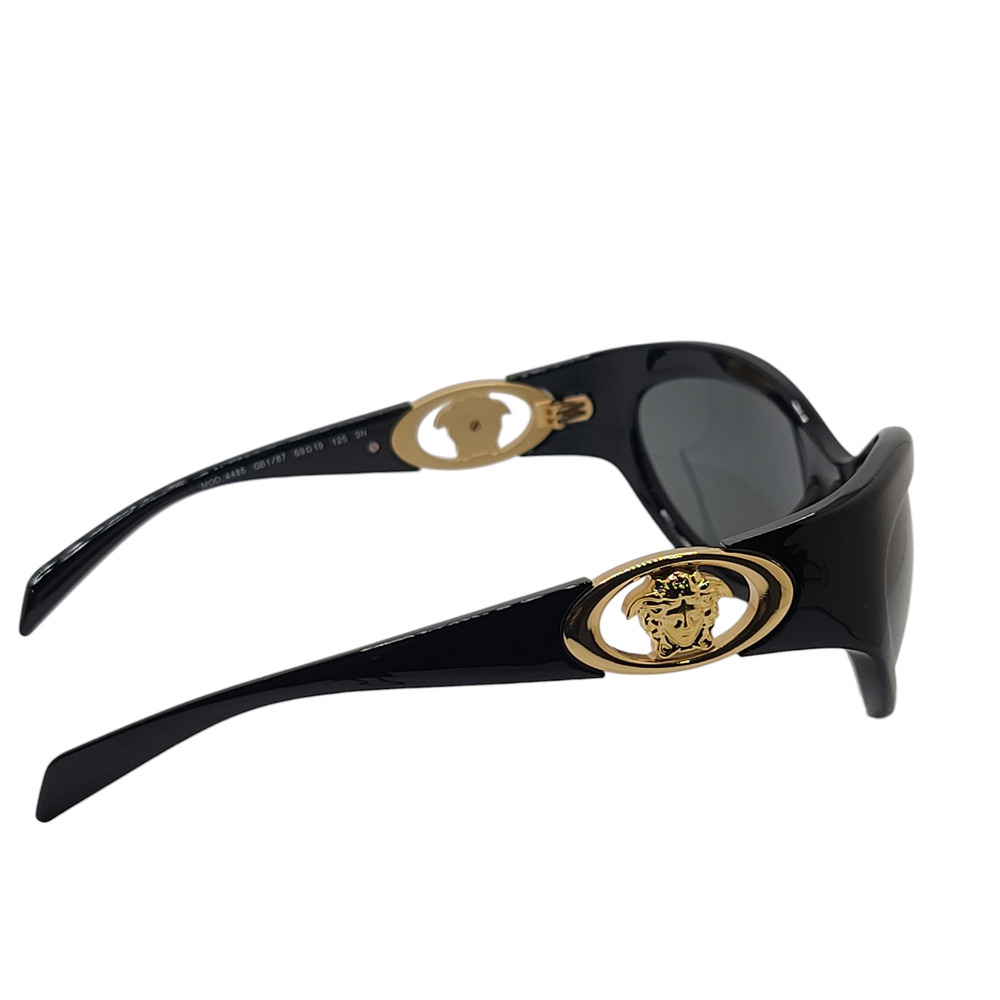 Versace VE4485 GB1/87 Women's Sunglasses Black/Dark Grey Lenses 59mm/19mm/125mm - Picture 5 of 6